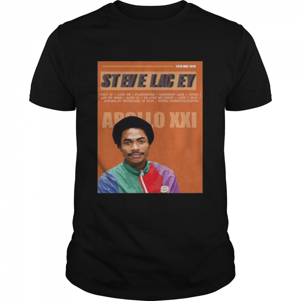 Portrait Steve Lacy The Internet Band shirt