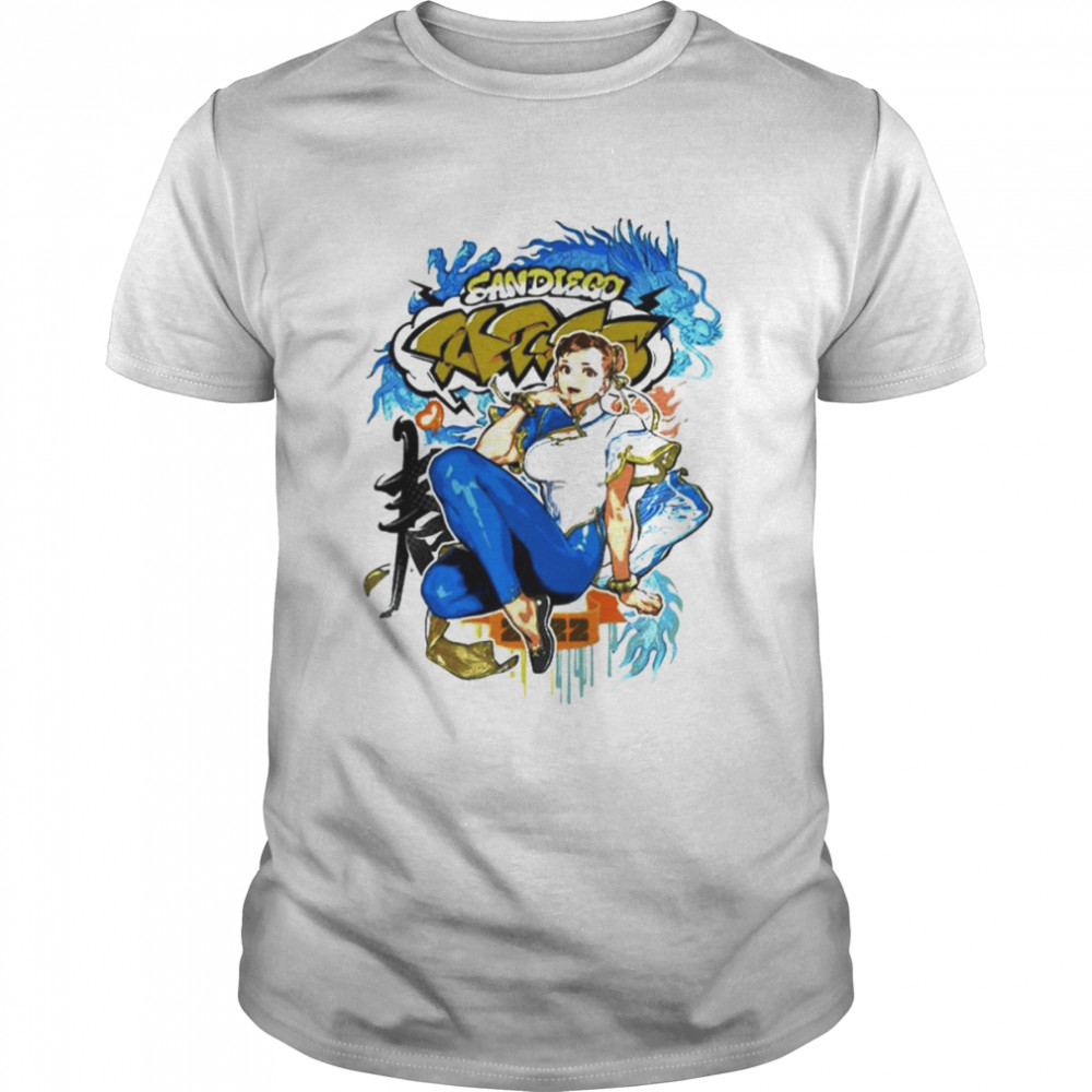 Street Fighter 6 Chun Li San Diego 2022 Shirt