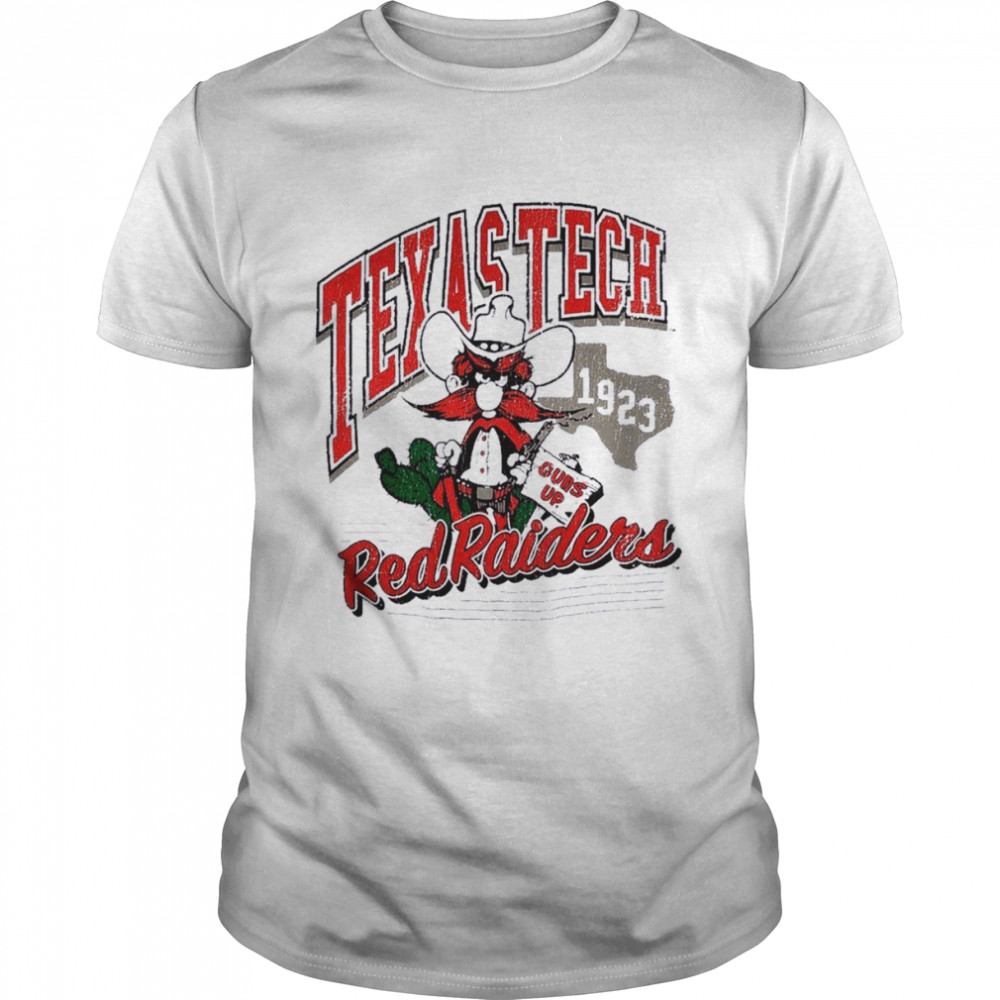 Texas Tech WildWest Cactus Guns Up shirt