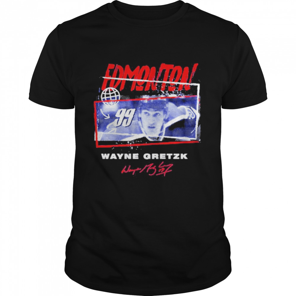 Wayne Gretzky Edmonton Ice Hockey Shirt