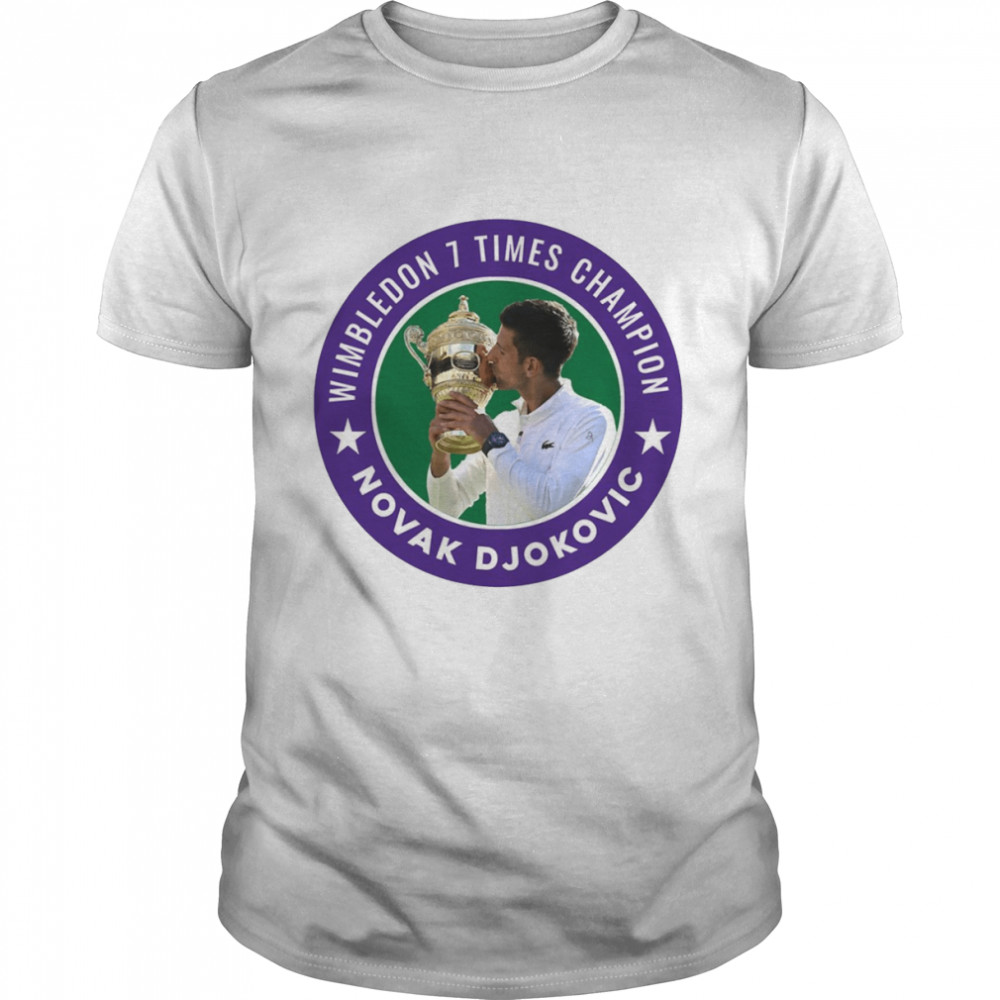 Wimbledon Champion 2022 Novak Djokovic shirt