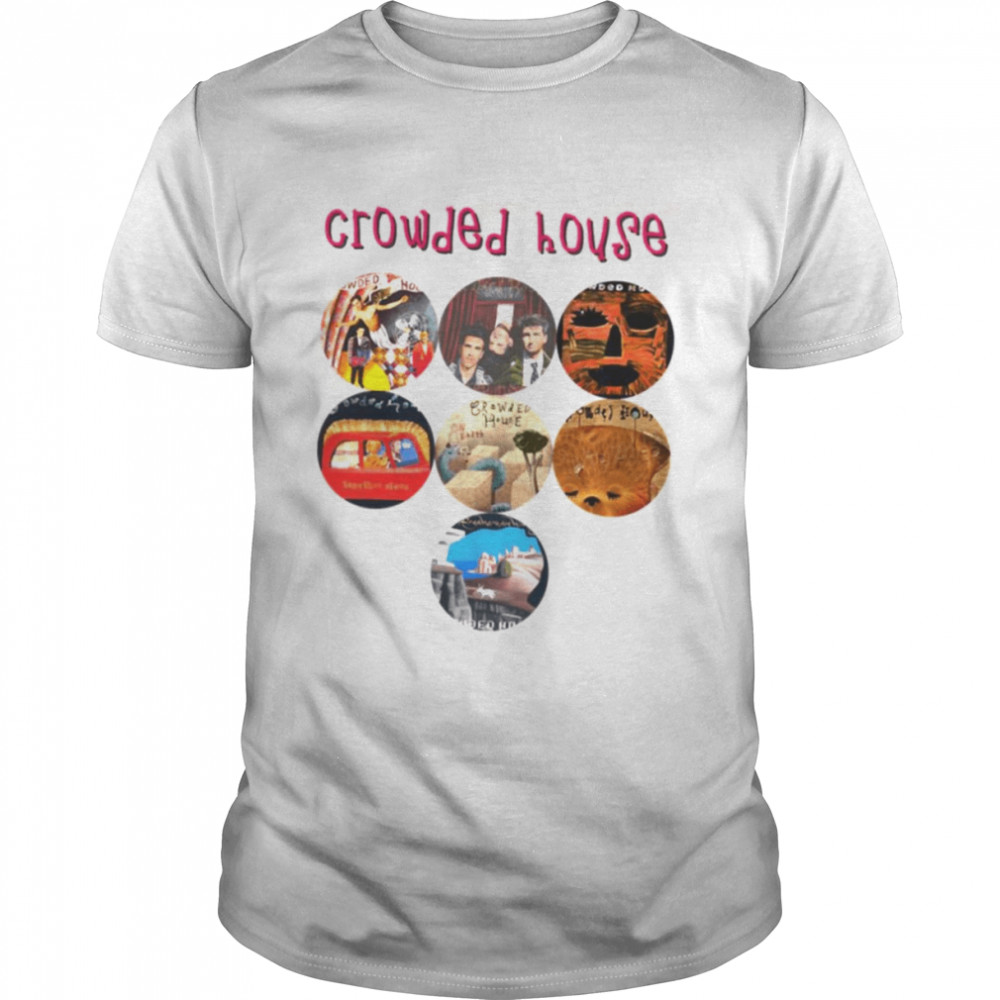 Album Collection Crowded House shirt