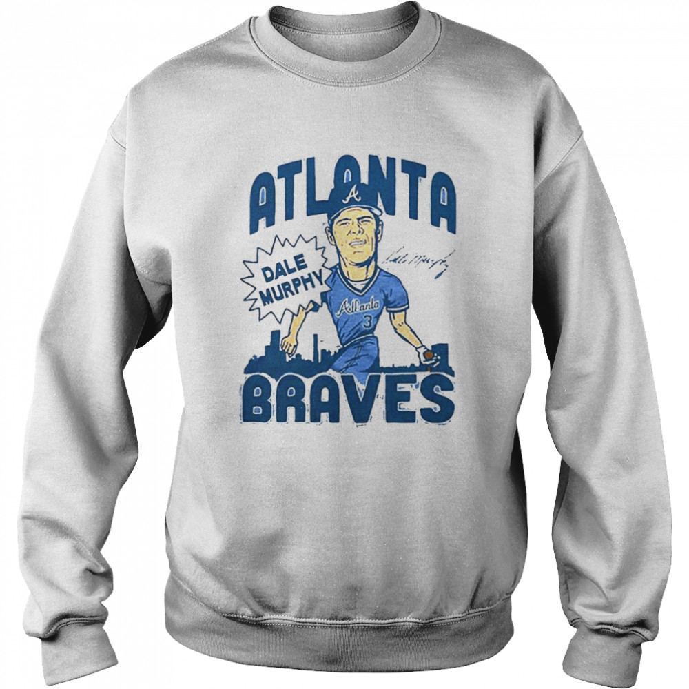 Atlanta Braves Dale Murphy Swing Signature shirt Unisex Sweatshirt