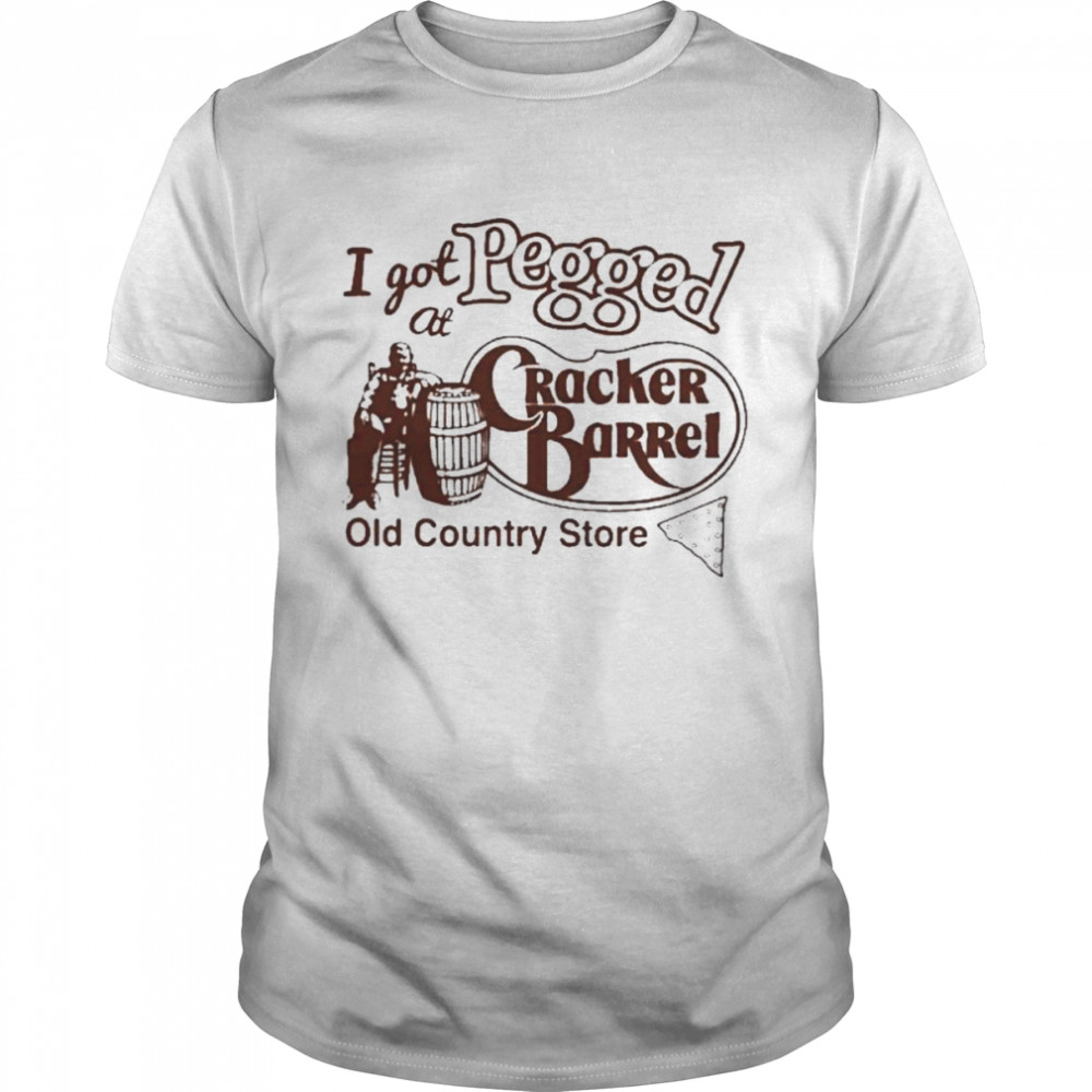 I got at pegged cracker barrel old country store shirt