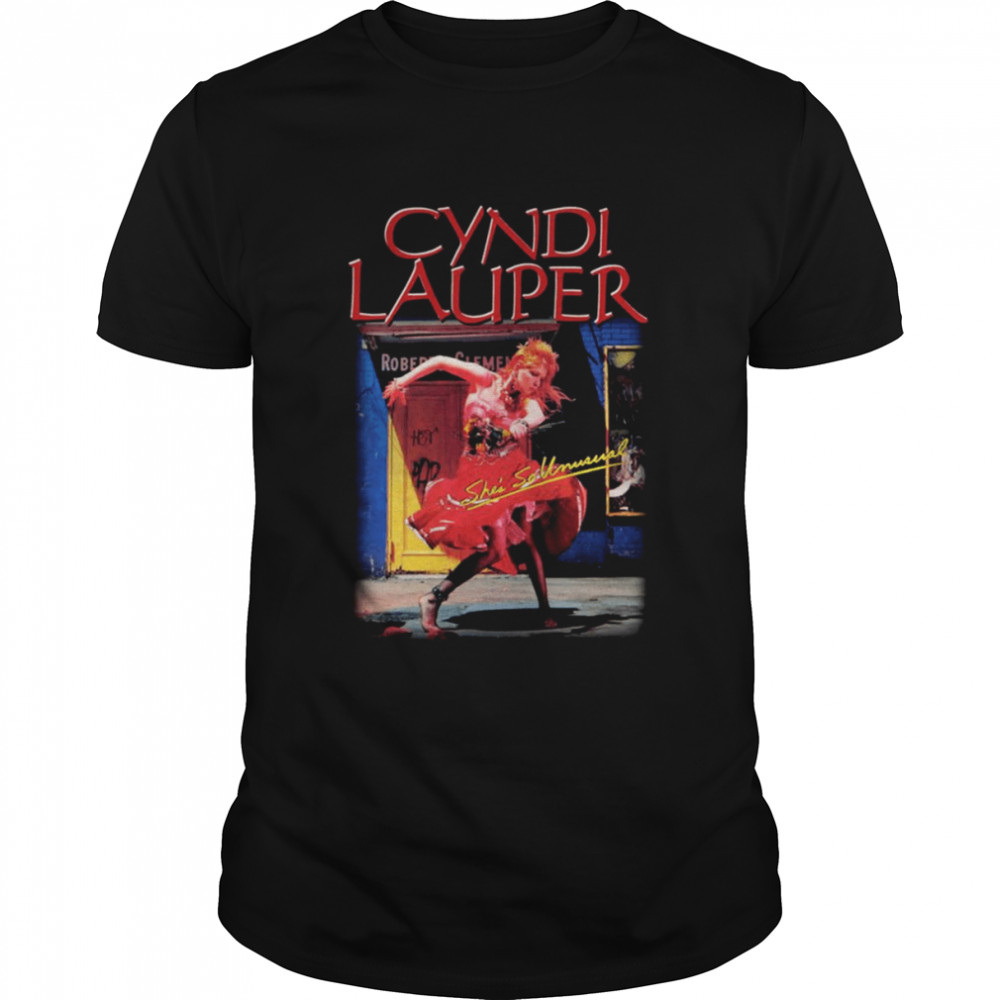 Iconic Moment Dancing Cyndi Lauper shirt