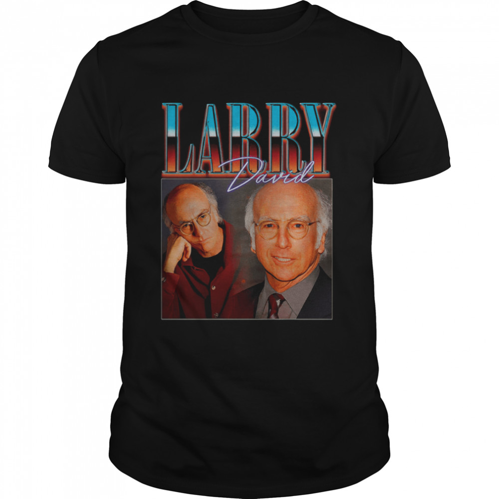 Illustration Graphic Larry David shirt