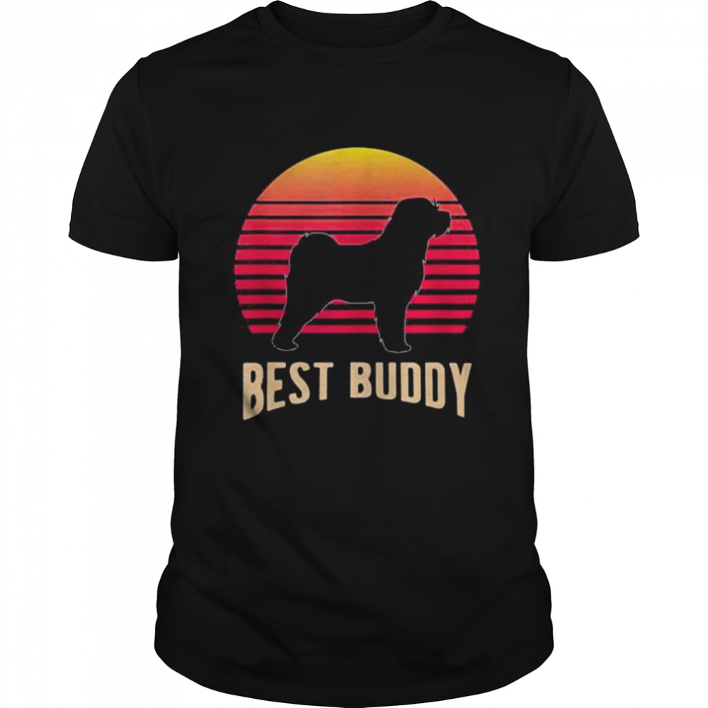 Maltese Terrier Dog Breed Best Buddy Vintage Shirt