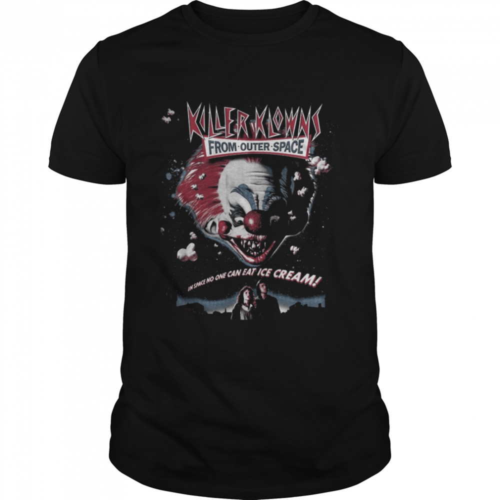 Movie Poster Killer Klowns From Outer Space 80s 90s Horror shirt