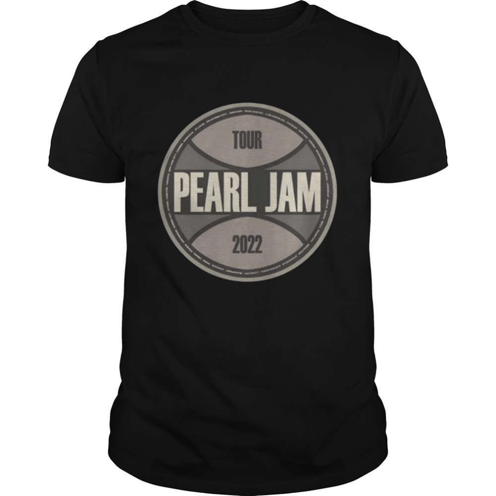 Pearl Jam Tour 2022 shirt