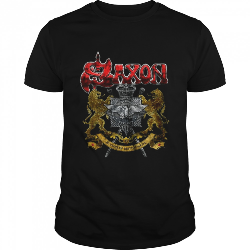 Saxon 40 Years Shirt