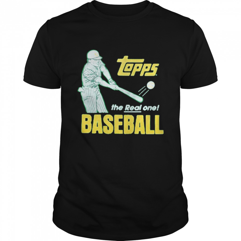 Topps the real one baseball shirt