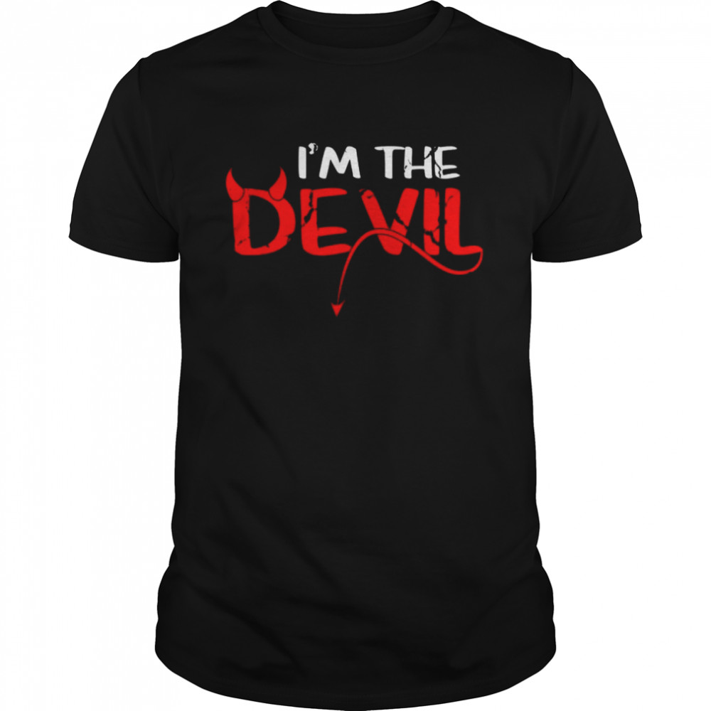 I Am The Devil Halloween Satan shirt