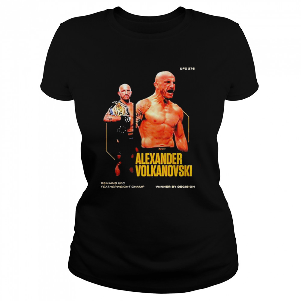 Alexander Volkanovski Remains UFC Featherweight Champions Winner  Classic Women's T-shirt