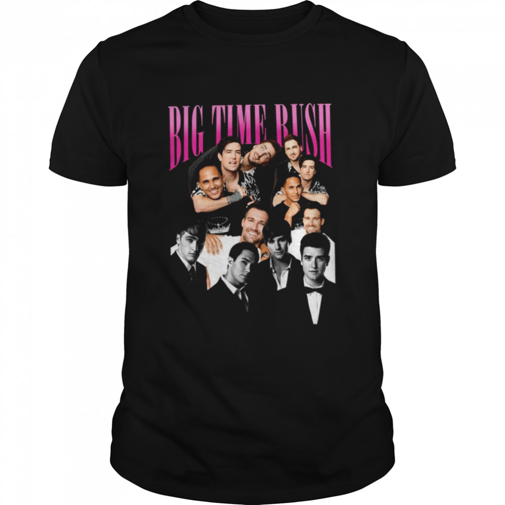 All Members Portrait Big Time Rush Forever Tour Retro shirt