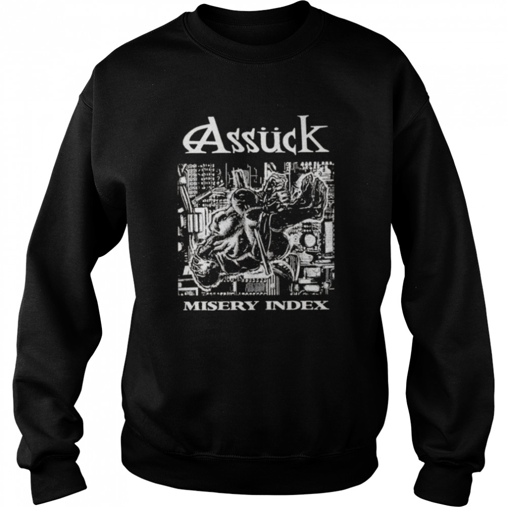 Assuck Grindcore Rock Band shirt Unisex Sweatshirt