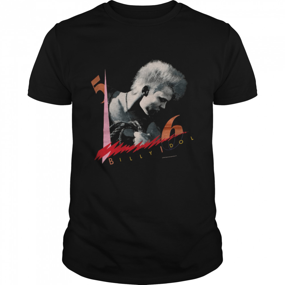 Billy Idolwhiplash Smile Shirt