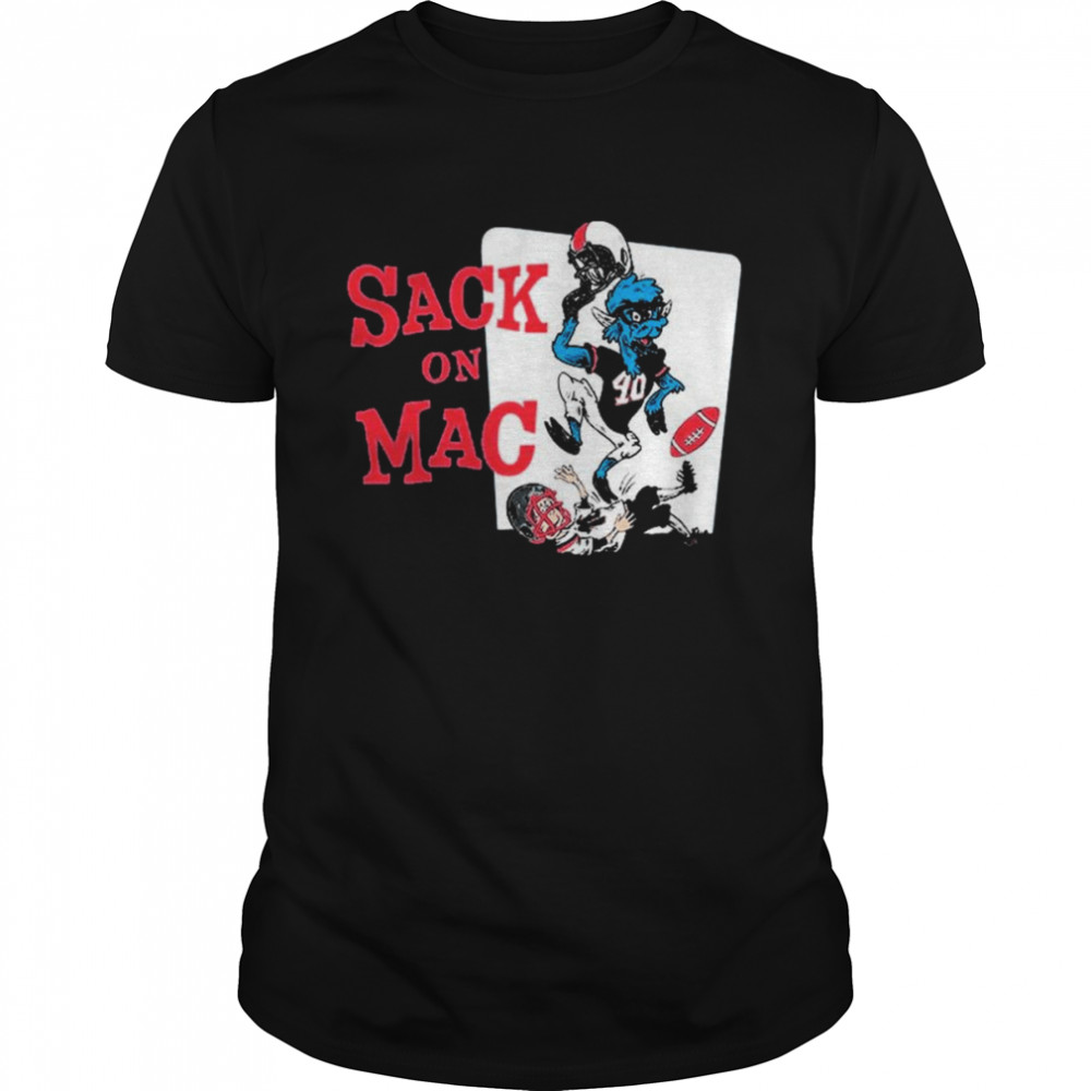 Buffalo Bills Sack On Mac shirt