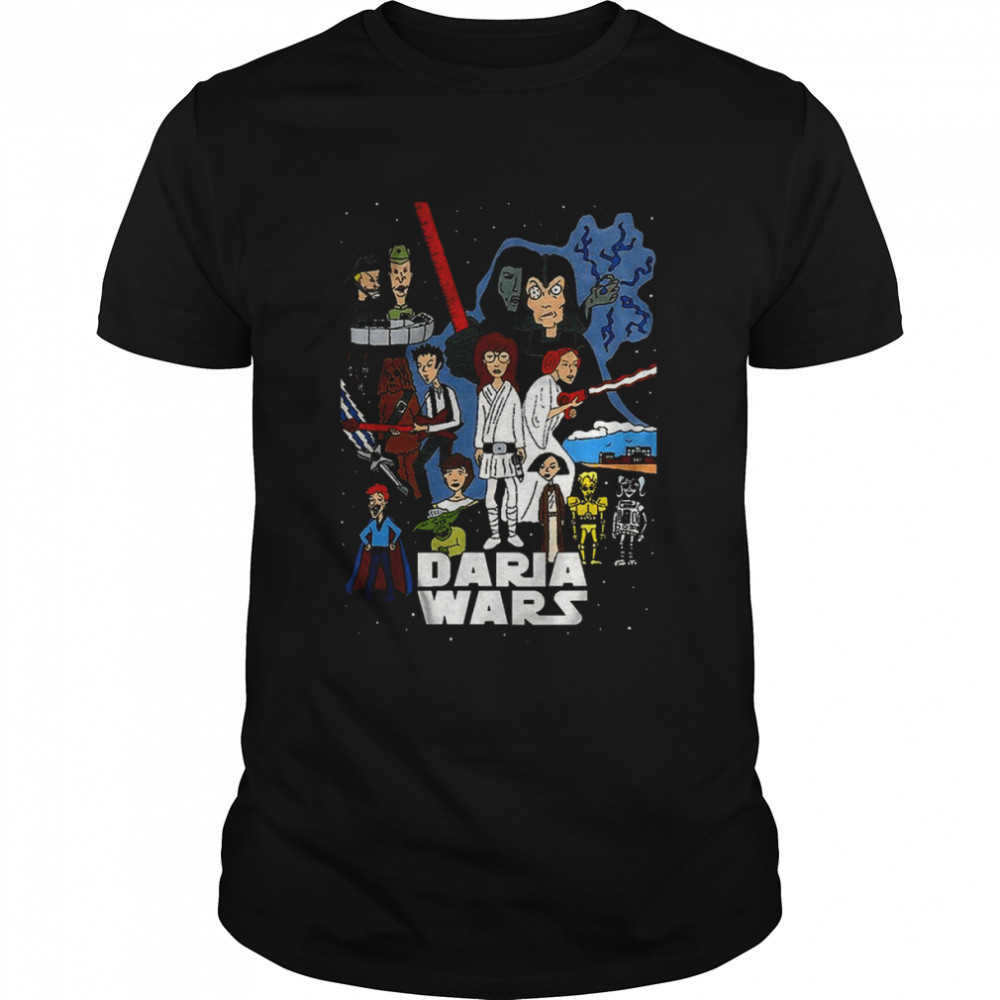 Daria Wars Sick Sad World Star Wars Art shirt
