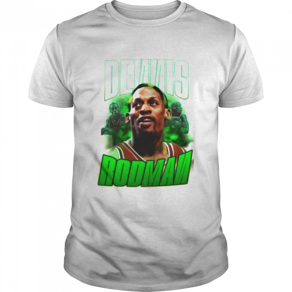 Dennis Rodman Chicago Bulls Last Dance Dennis Rodman Basketball Rodman Bulls Chicago Michael Jordan T-Shirt