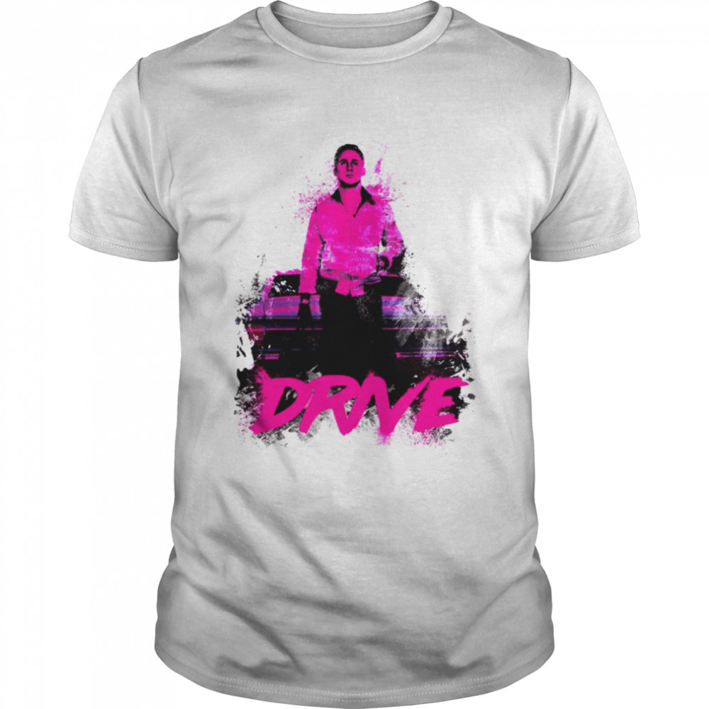 Drive Nightride Pink Design Ryan Gosling shirt