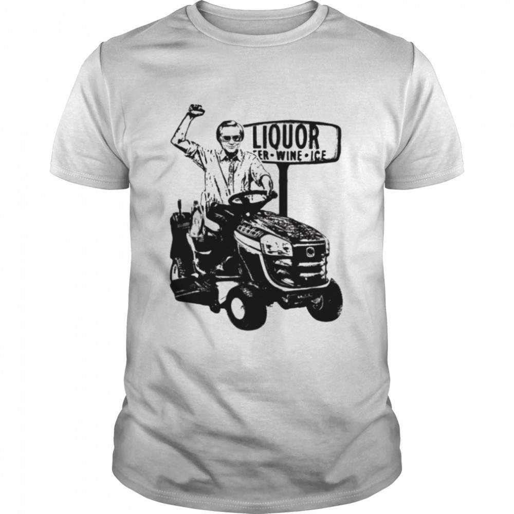 George Jones liquor fer wine ice shirt