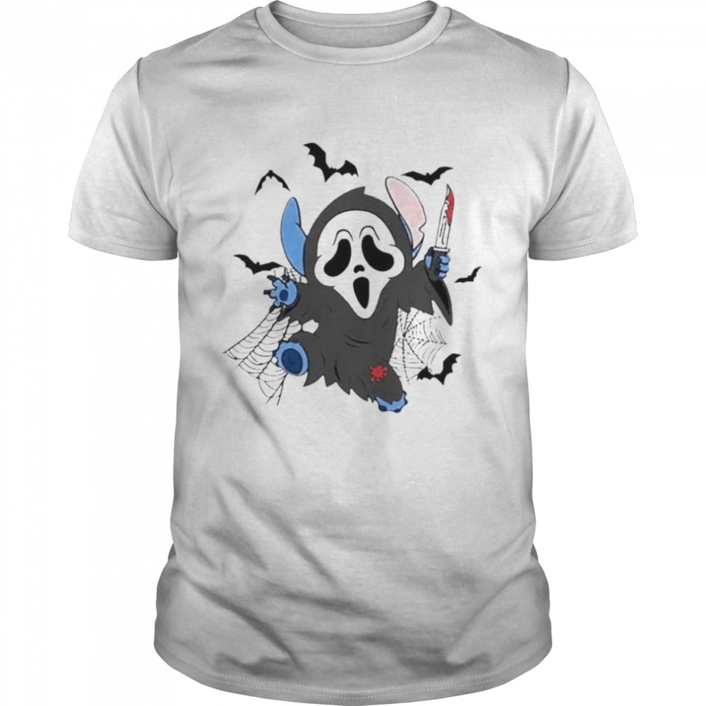 Ghostface Stitch Halloween shirt