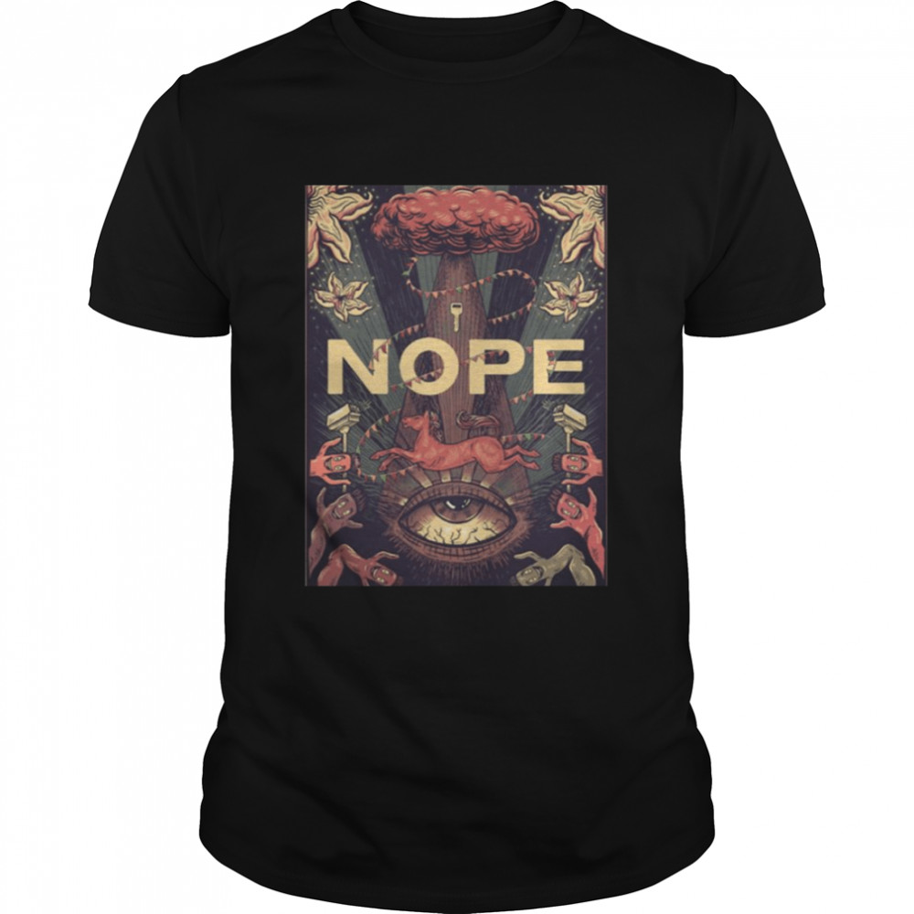 Iconic Aesthetic Design Nope Movie 2022 shirt