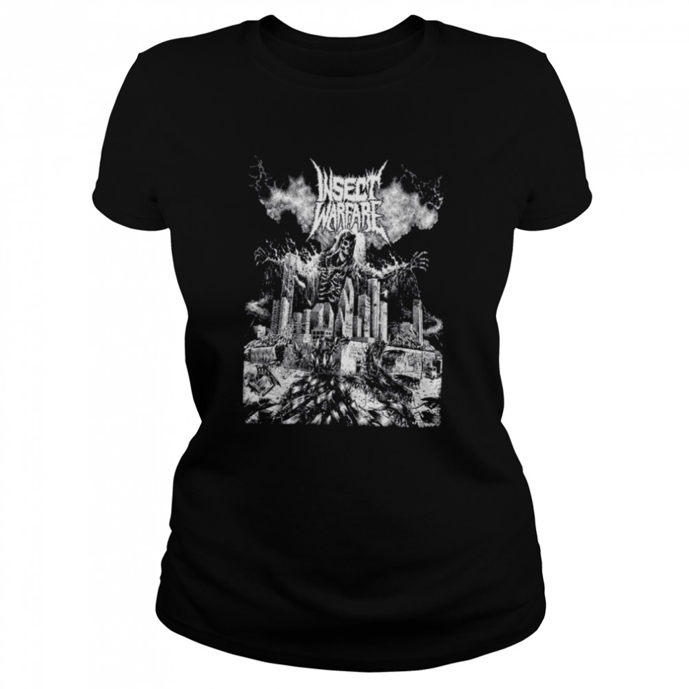 Insect Warfare Rock Band shirt Classic Women's T-shirt