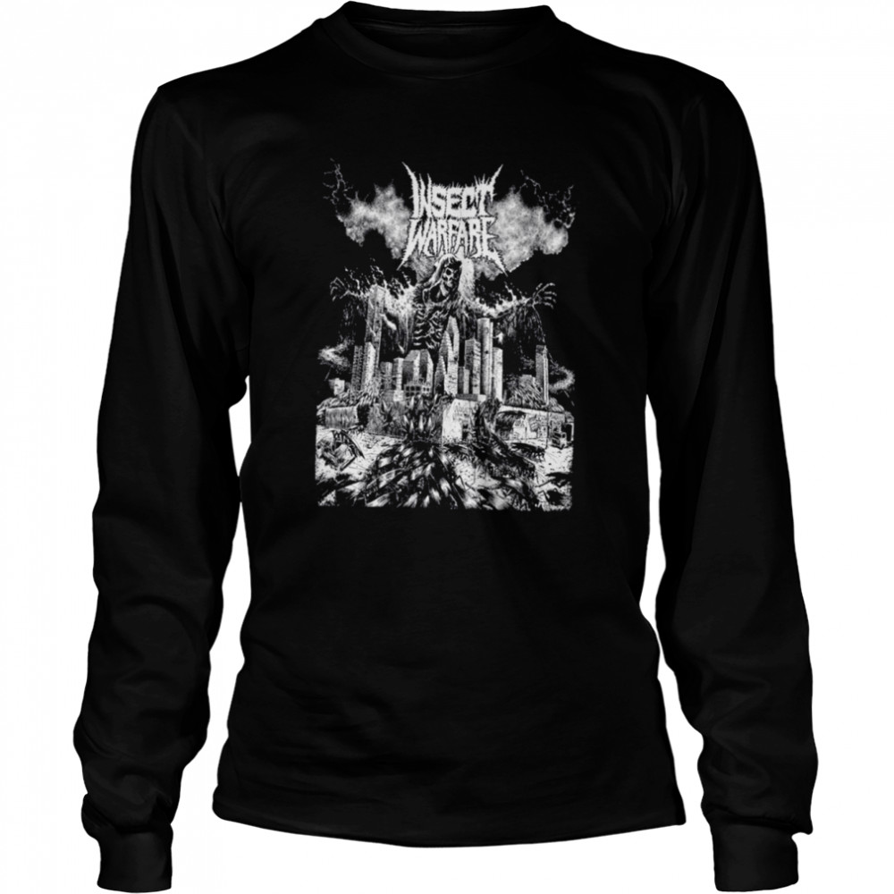 Insect Warfare Rock Band shirt Long Sleeved T-shirt