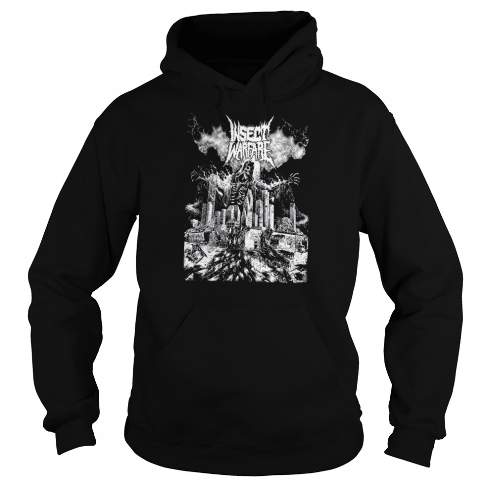 Insect Warfare Rock Band shirt Unisex Hoodie