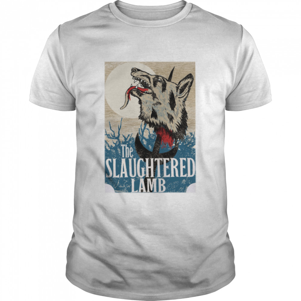 Inspired By American Werewolf In London Slaughtered Lamb Pub Sign Shirt