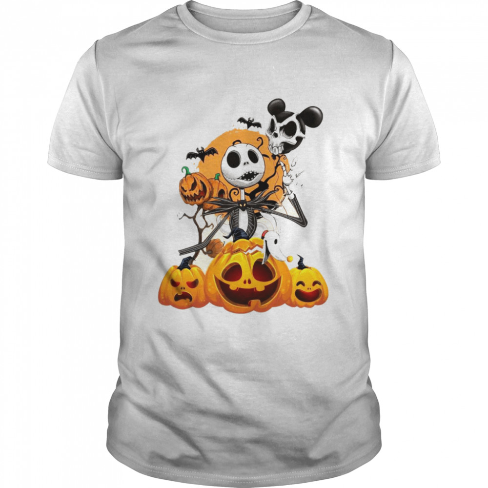 Jack Skellington Disney Pumpkin Halloween 2022 Shirt