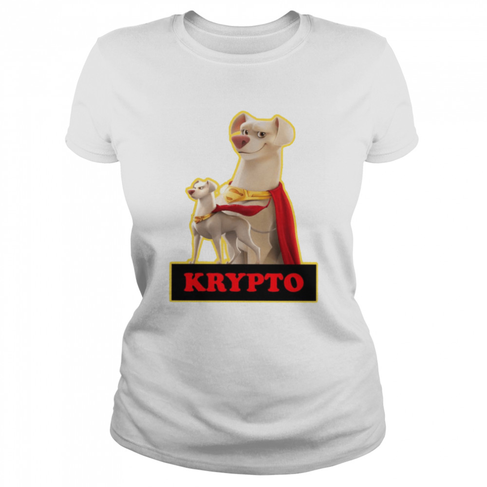 Krypto Super Dog DC League Of Super-Pets 2022 Movie shirt Classic Women's T-shirt