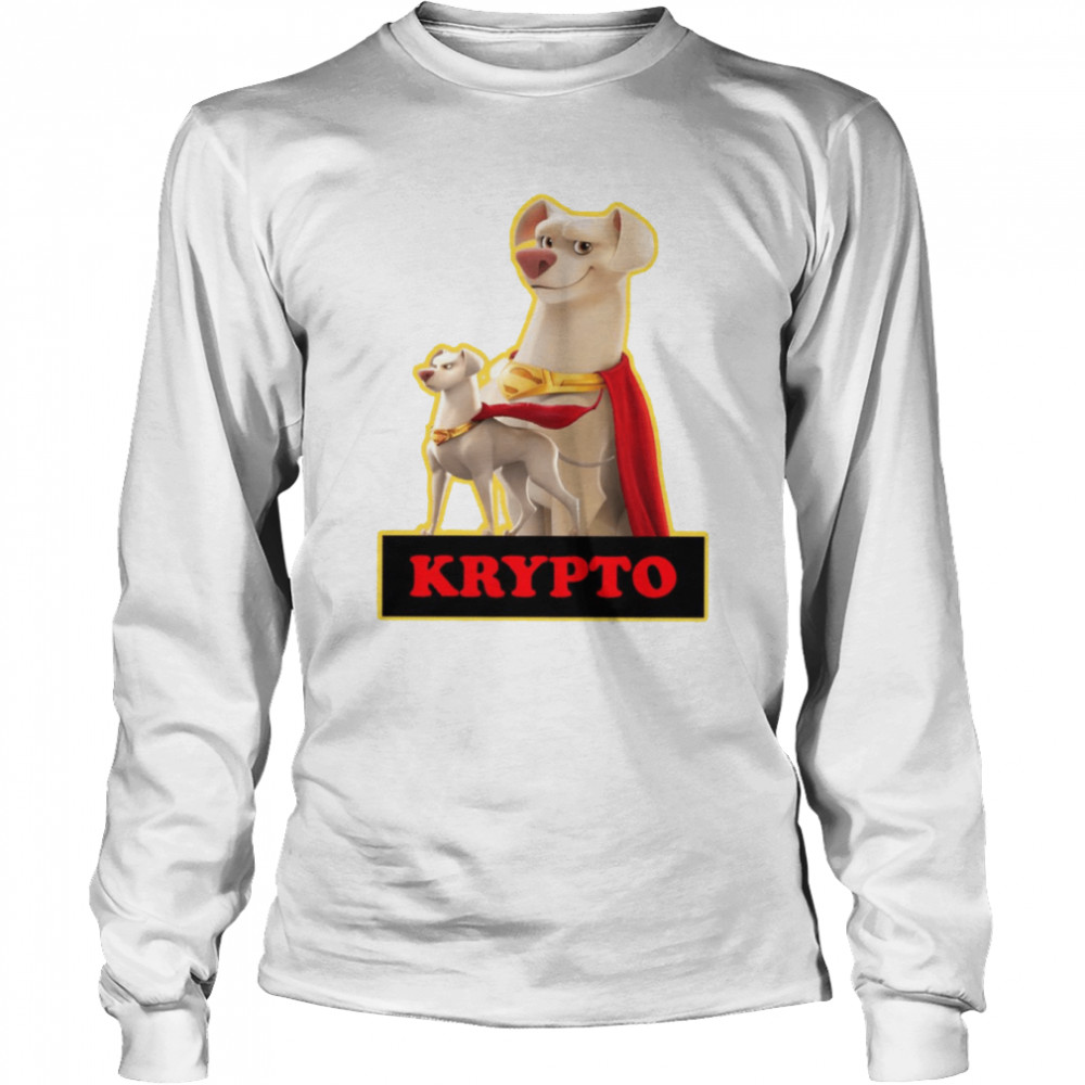 Krypto Super Dog DC League Of Super-Pets 2022 Movie shirt Long Sleeved T-shirt