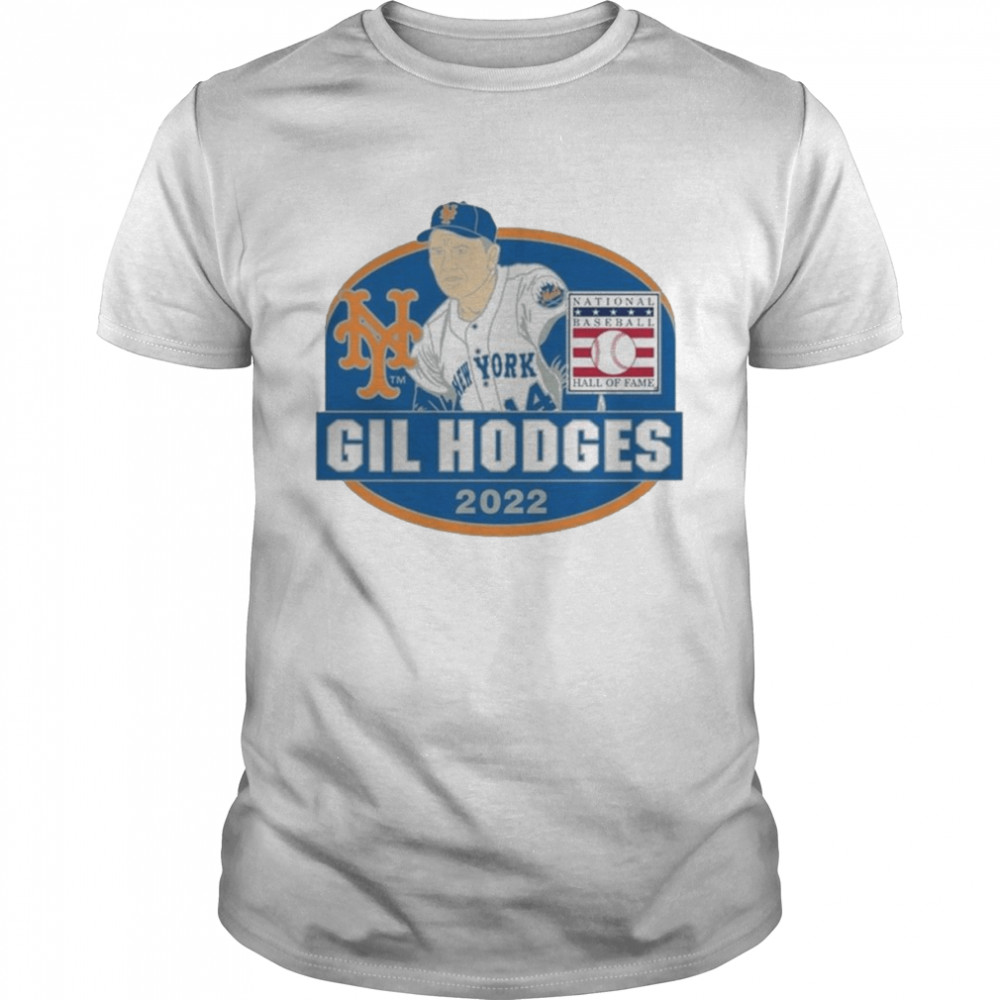 National Baseball Hall Of Fame Gil Hodges New York Mets 2022 Shirt