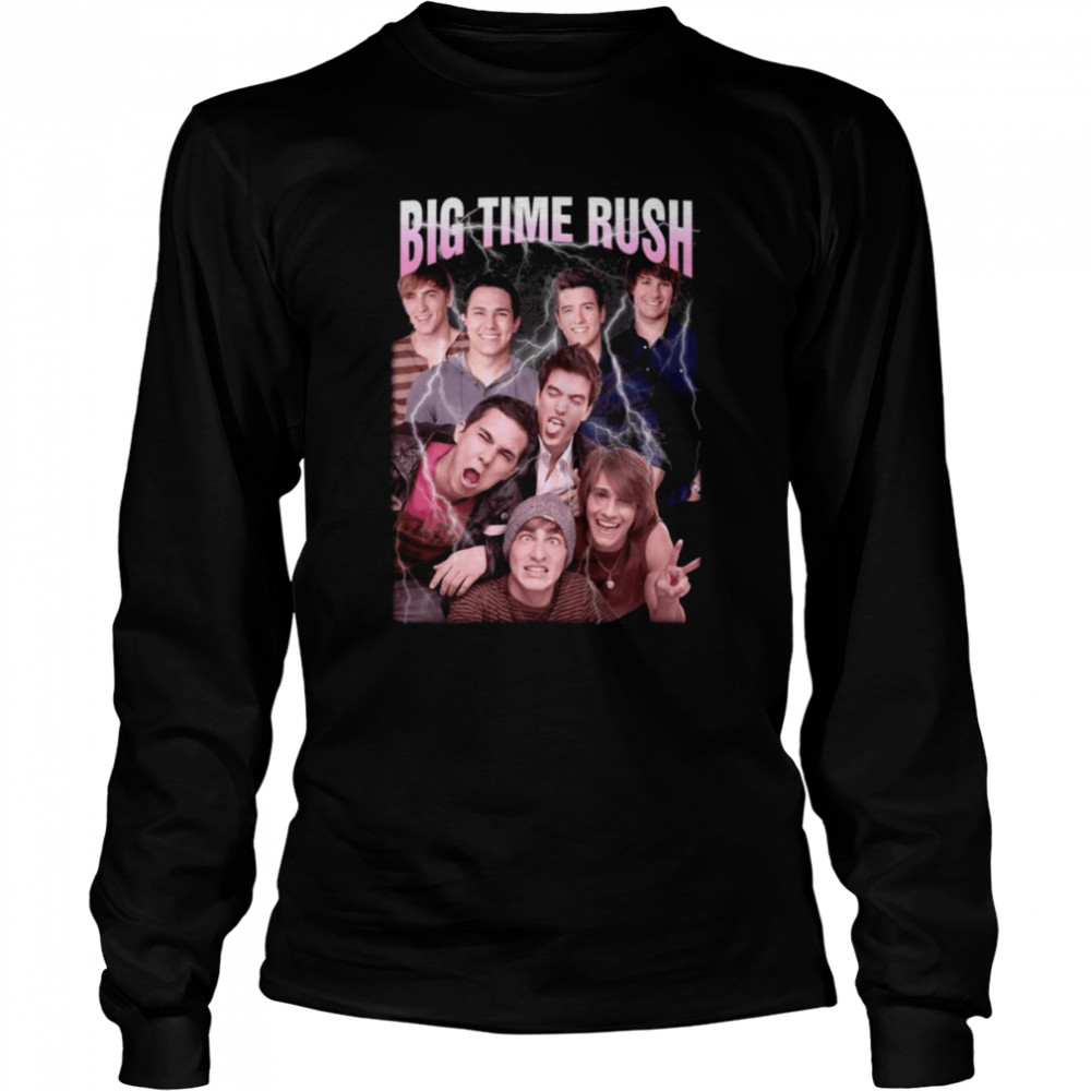 New 2022 Tour Art Big Time Rush Forever Tour shirt Long Sleeved T-shirt