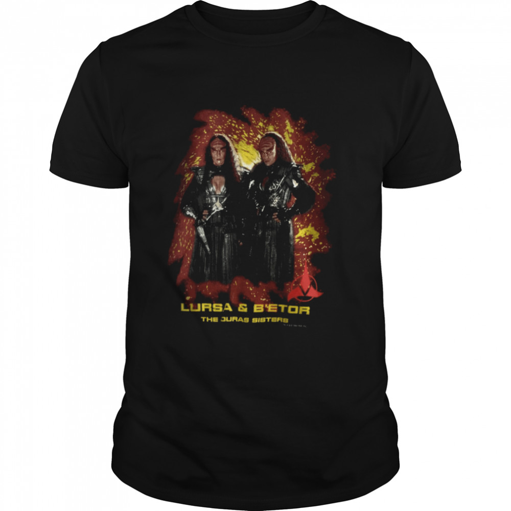 Star Trek The Duras Sisters Generations 2sidedshirt