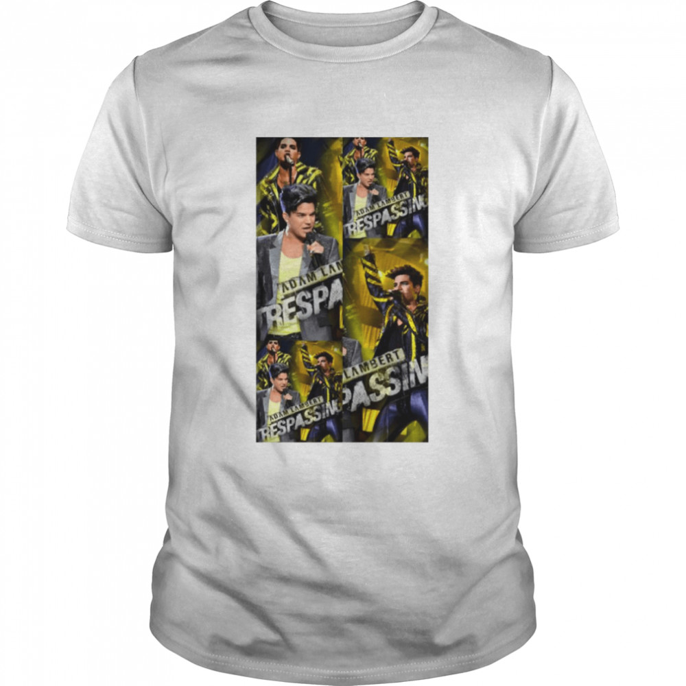 Trespassing Adam Lambert shirt