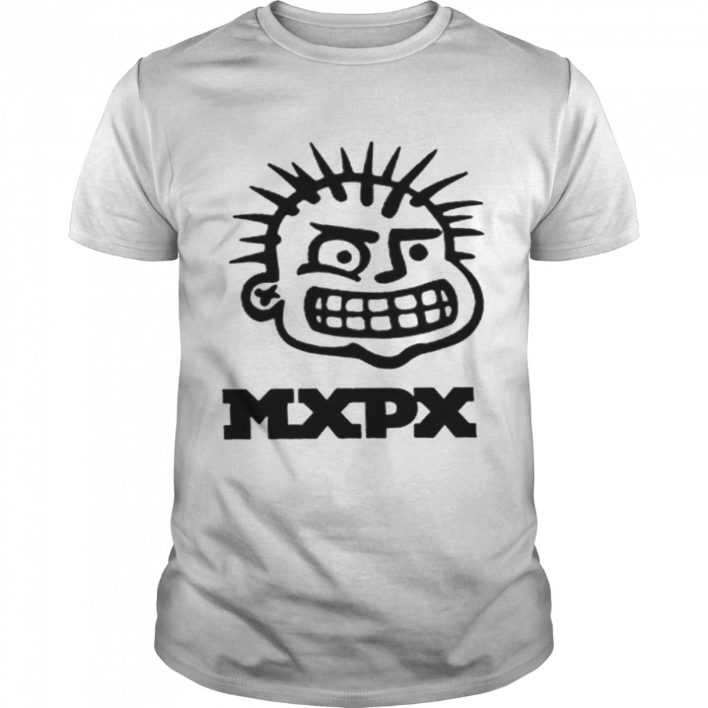 Black Line Art Special Design By Mxpx Band shirt