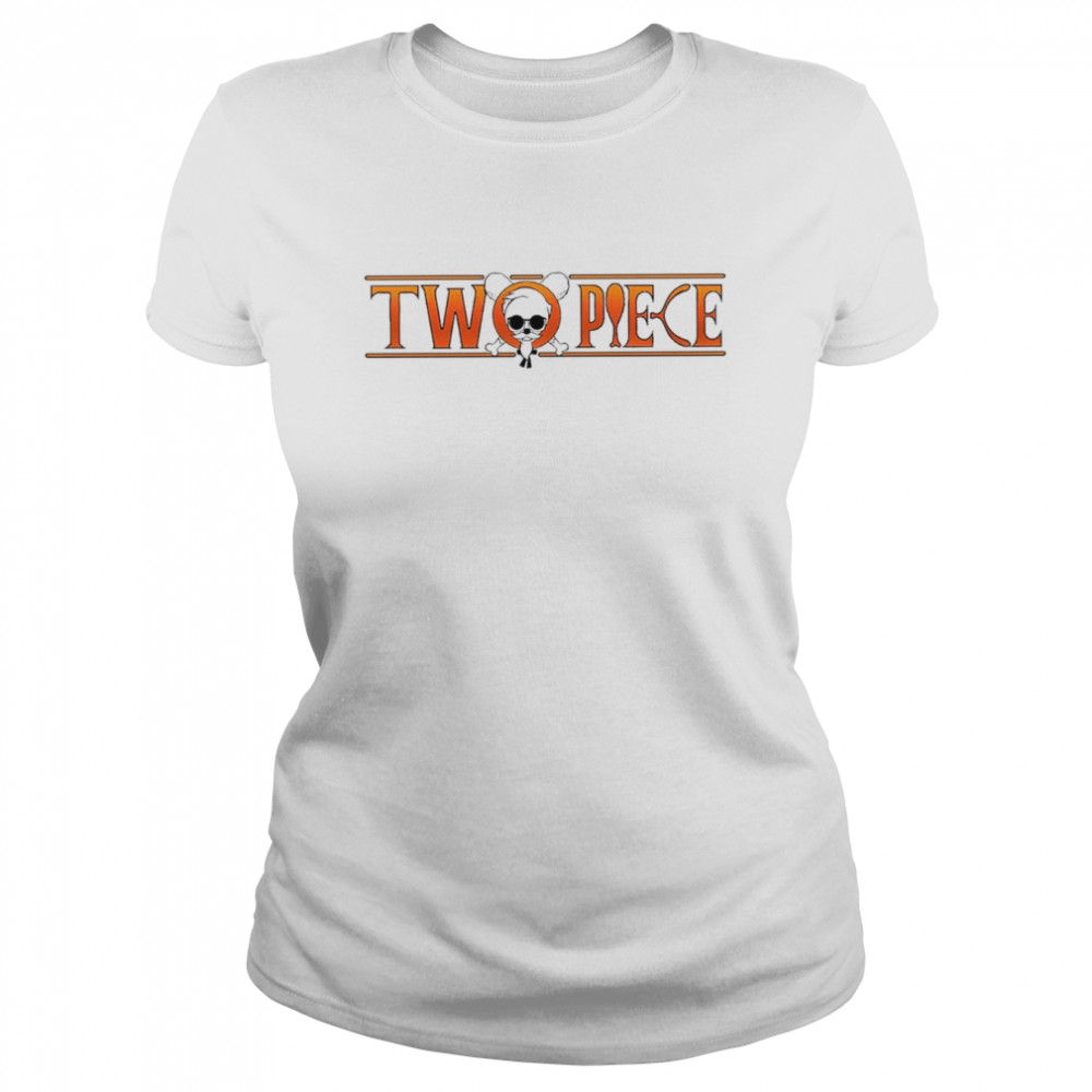 Two Piece Classic T-shirt Classic Women's T-shirt
