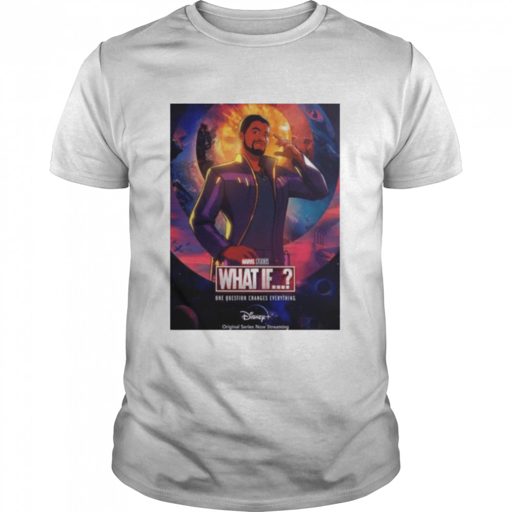 Marvel studios what if chadwick boseman outstanding character voice over shirt