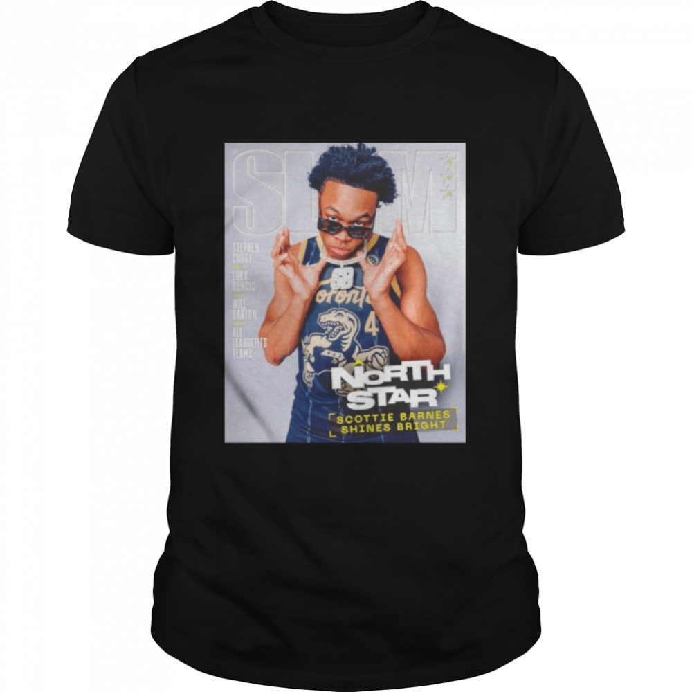 Slam 239 Scottie Barnes Shines Bright Shirt