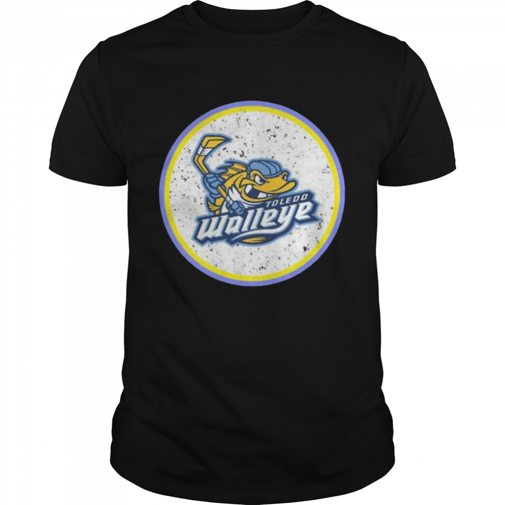 Toledo walleye circle youth logo shirt