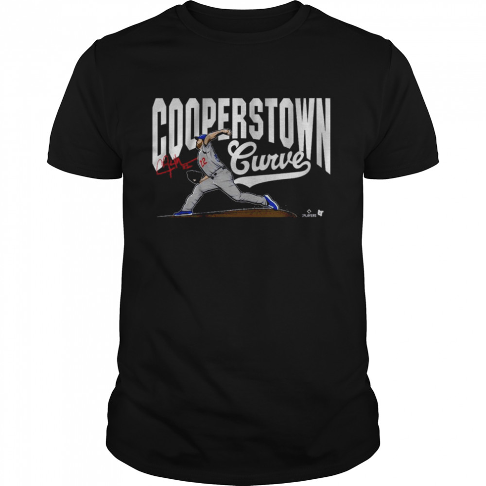 Kershaw Cooperstown Curve Los Angeles Dodger signature Shirt