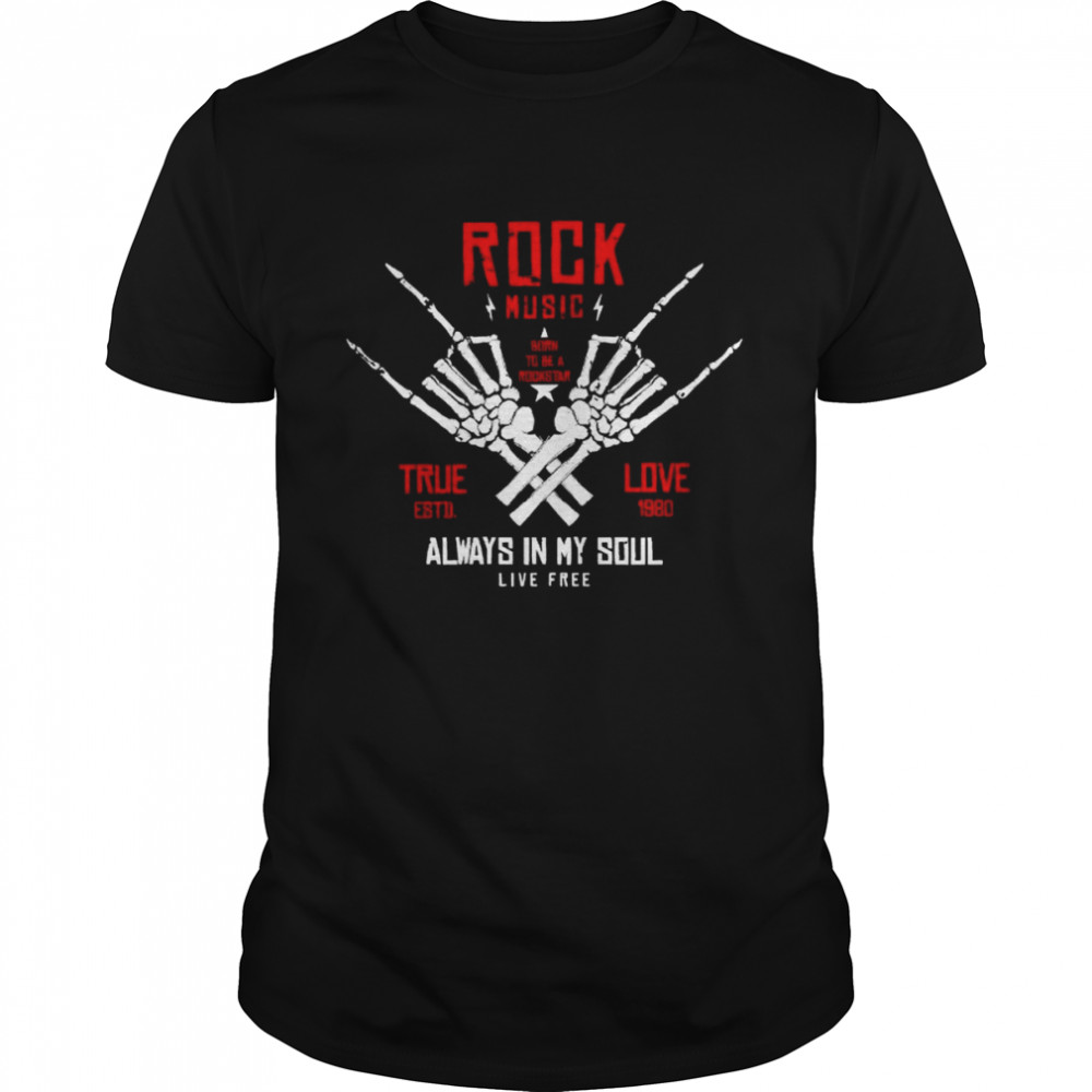 Skeleton Metal Fingers Shirt