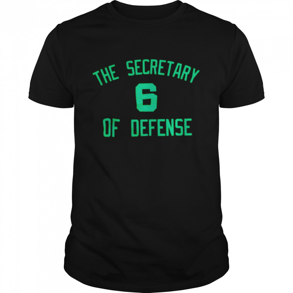 Bill Russell 6 the secretary of defense shirt