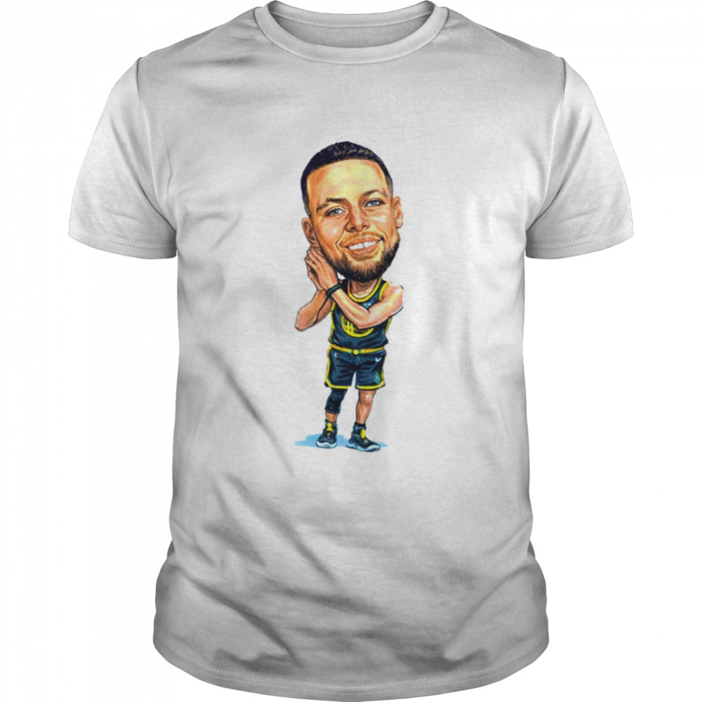 Cartoon Art Steph Curry Mpv Finals 2022 Basketball shirt