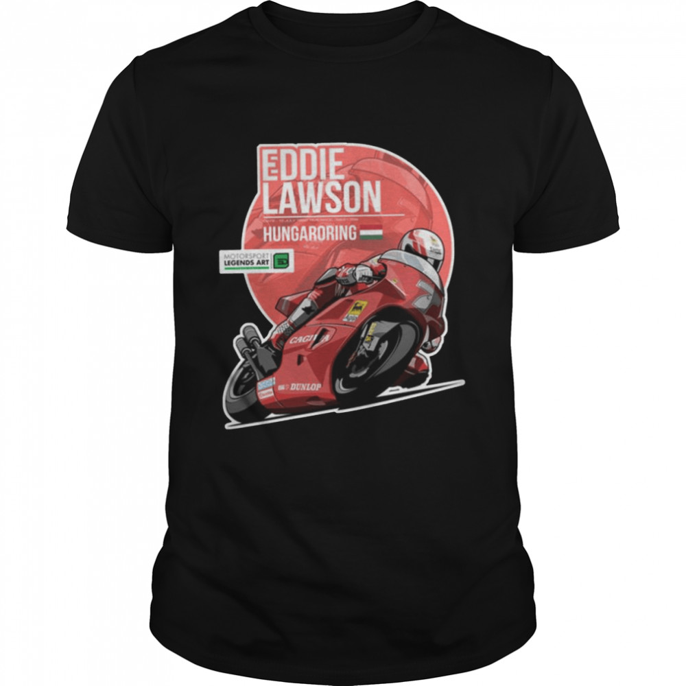 Eddie Lawson 1992 Hungaroring shirt