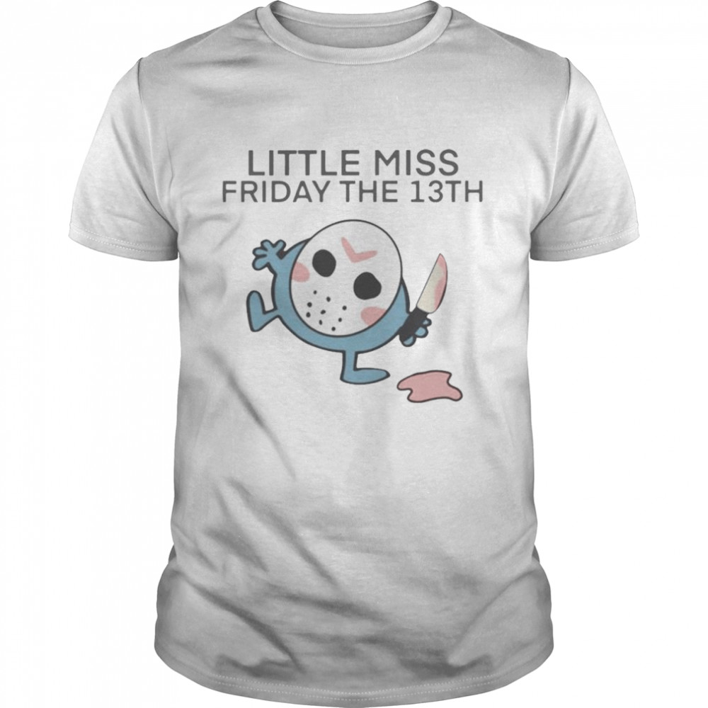 Jason Voorhees little miss friday the 13th shirt