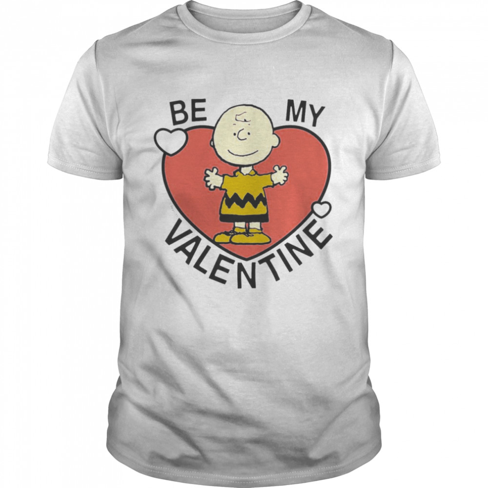 Peanuts Valentine Charlie Brown Heart Shirt